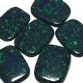 Malachite & Lapis Comfort Stone ~45mm