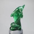 Malachite Crystal Dolphin ~62X28mm