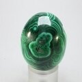 Malachite Crystal Egg ~46mm