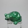 Malachite Crystal Frog ~42x20mm