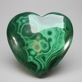 Malachite Crystal Heart ~69x68mm