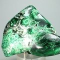 Malachite Freeform Polished Stone ~105mm