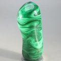 Malachite Freeform Polished Stone ~64mm