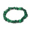 Malachite Gemstone Chip Bracelet