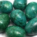 Malachite Howlite Crystal Egg ~48mm