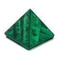 Malachite Pyramid ~35mm