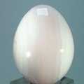 Mangano Calcite Crystal Egg ~48mm