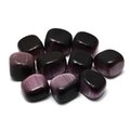 Mauve Cat's Eye Tumble Stone (20-25mm)