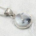 Merlinite 925 Silver Pendant ~13mm