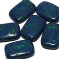 Mini Malachite & Lapis Comfort Stone ~32mm