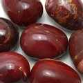 Mookaite Crystal Egg - Crimson Red ~48mm