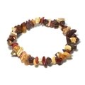 Mookaite Gemstone Chip Bracelet