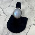 Moonstone Oval 925 Sterling Silver Ring~9 US / R 3/4 UK