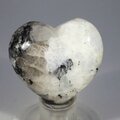 Moonstone (Rainbow) Crystal Heart ~45mm