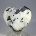 Moonstone (Rainbow) Crystal Heart ~45mm