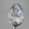 Moss Agate Crystal Egg ~48mm