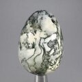 Moss Agate Crystal Egg ~48mm