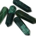 Moss Agate Crystal Massage Wand