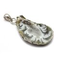 Natural Agate Geode 925 Silver Pendant - Lucky Dip