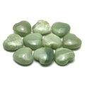 New Jade Mini Crystal Heart - 25mm