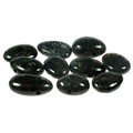 Nuummite Drilled Tumble Stone