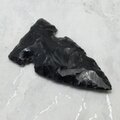 Obsidian Arrowhead ~65mm