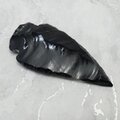 Obsidian Arrowhead ~72mm