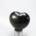 Obsidian Sheen Crystal Heart ~45mm