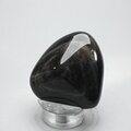 Obsidian Sheen-Silver Polished Stone ~46mm