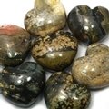 Ocean Jasper Crystal Heart ~45mm