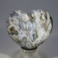 Ocean Jasper Crystal Heart ~45mm
