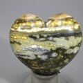 Ocean Jasper Crystal Heart ~46mm