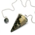 Ocean Jasper Crystal Pendulum