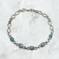 Opal & Silver Bracelet ~187mm