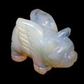 Opalite Crystal Pig With Wings