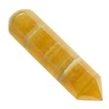 Orange Calcite Crystal Massage Wand (Extra Grade) ~75 x 20mm