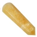 Orange Calcite Crystal Massage Wand ~70mm