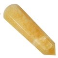 Orange Calcite Crystal Massage Wand ~70mm