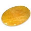 Orange Calcite Palm Stone, Extra Grade ~70x50mm