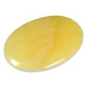 Orange Calcite Palm Stone ~70x50mm