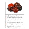 Passion & Desire Crystal Healing Pack & Reference Card