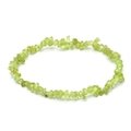 Peridot Gemstone Mini Chip Bracelet