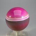 Pink Banded Agate Crystal Sphere ~45mm