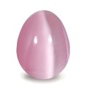 Pink Cat's Eye Crystal Egg