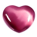 Pink Cat's Eye Heart ~45mm