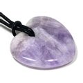 Pisces Birthstone Necklace - Amethyst Heart