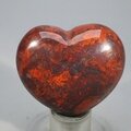 Poppy Jasper Crystal Heart ~45mm