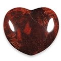 Poppy Jasper Crystal Heart ~45mm