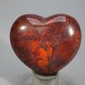 Poppy Jasper Crystal Heart ~46mm