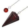 Poppy Jasper Crystal Pendulum